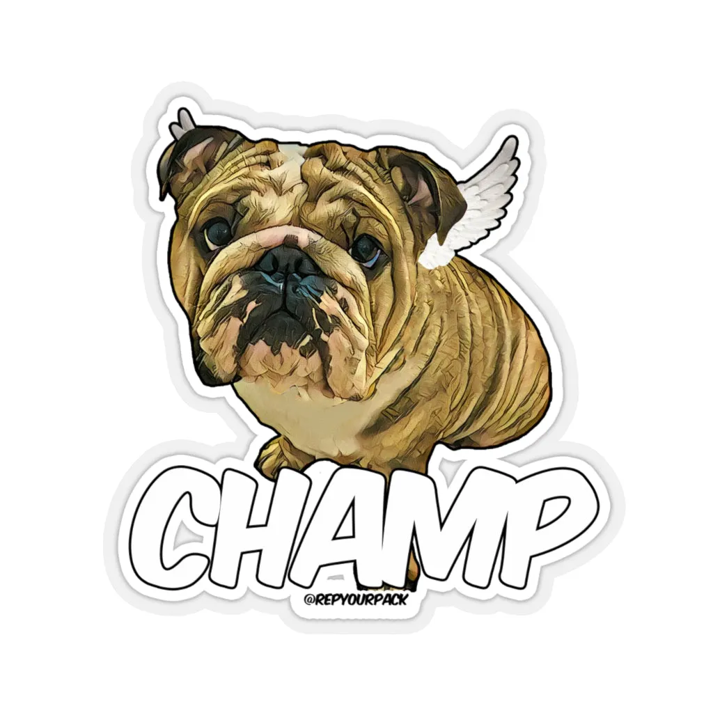 Champ Stickers