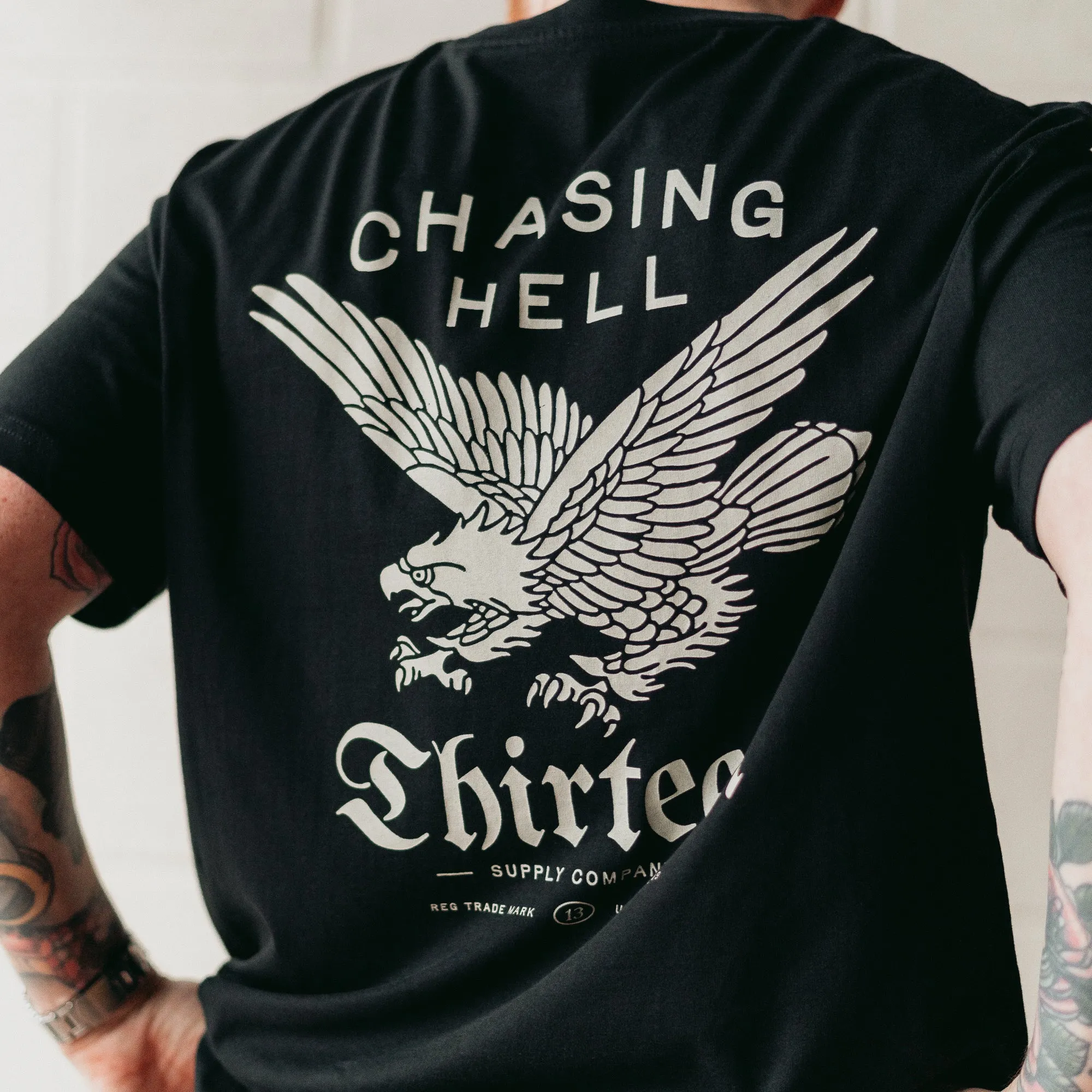 CHASING HELL - BLACK UNISEX T-SHIRT