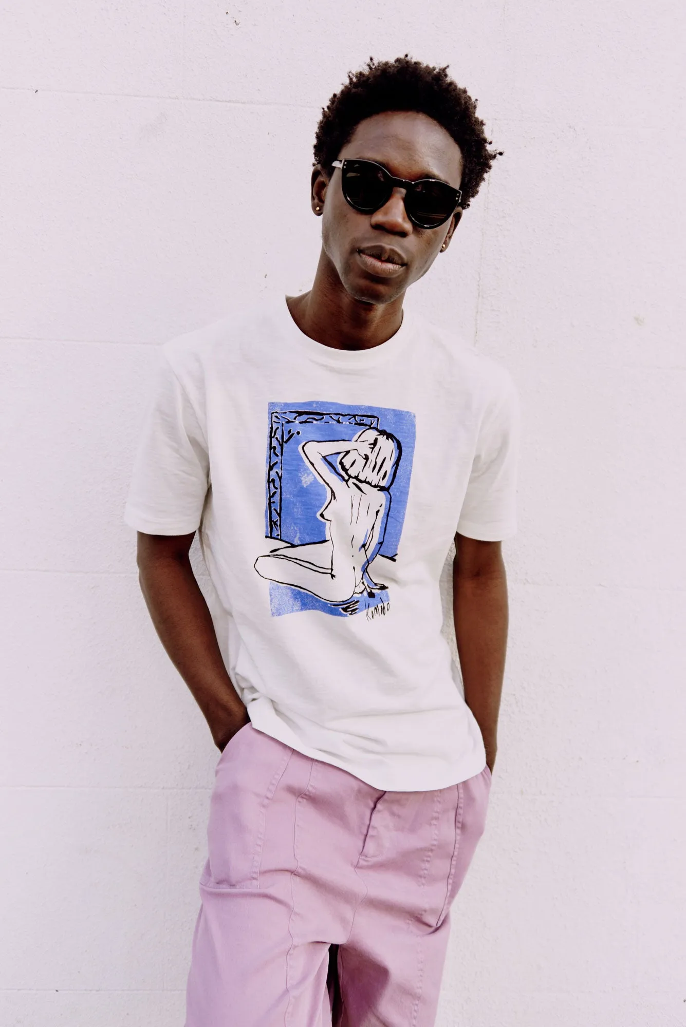 CHEEKY Tee Organic Cotton - Off White