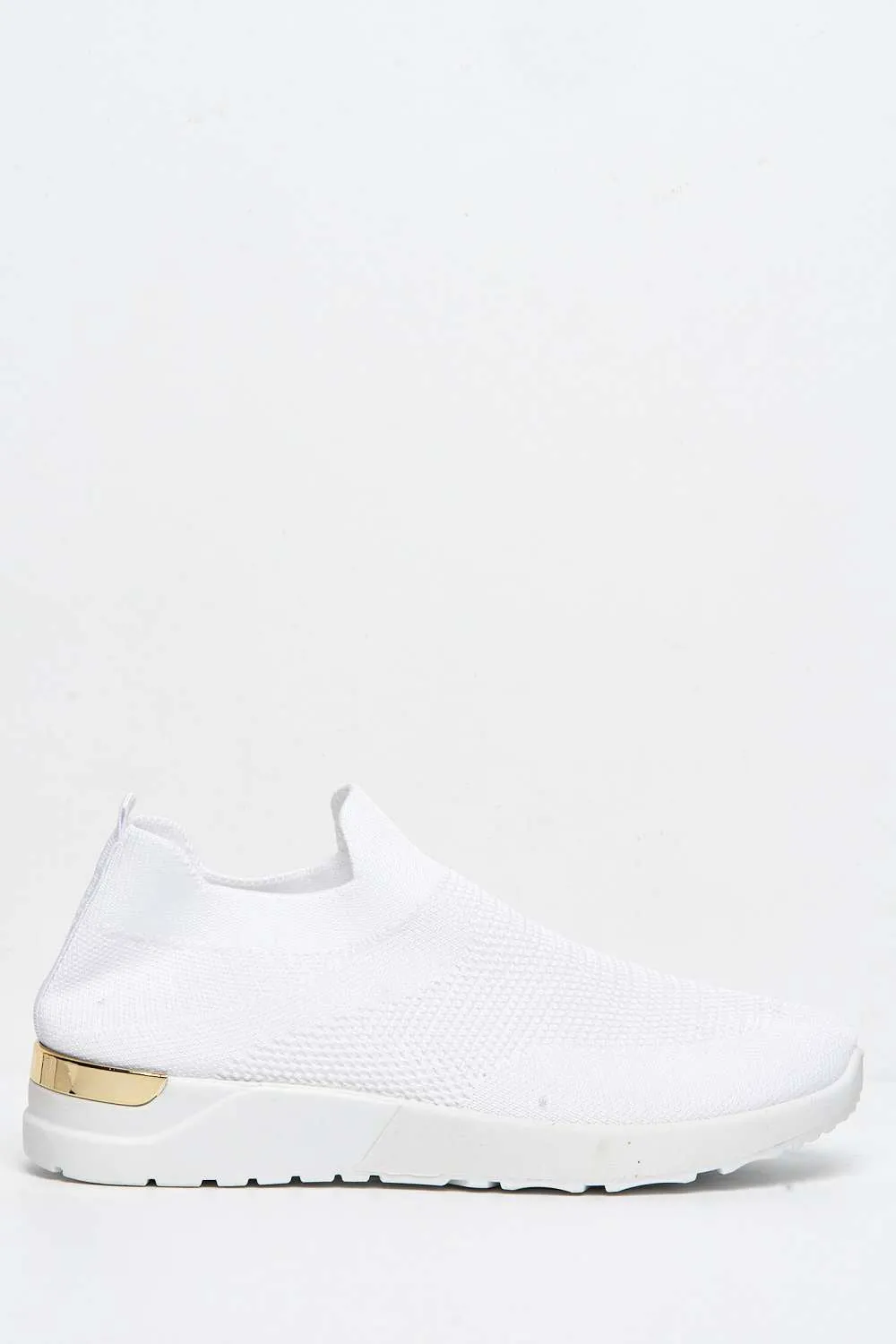 Chelsey Slip On Trainers in White