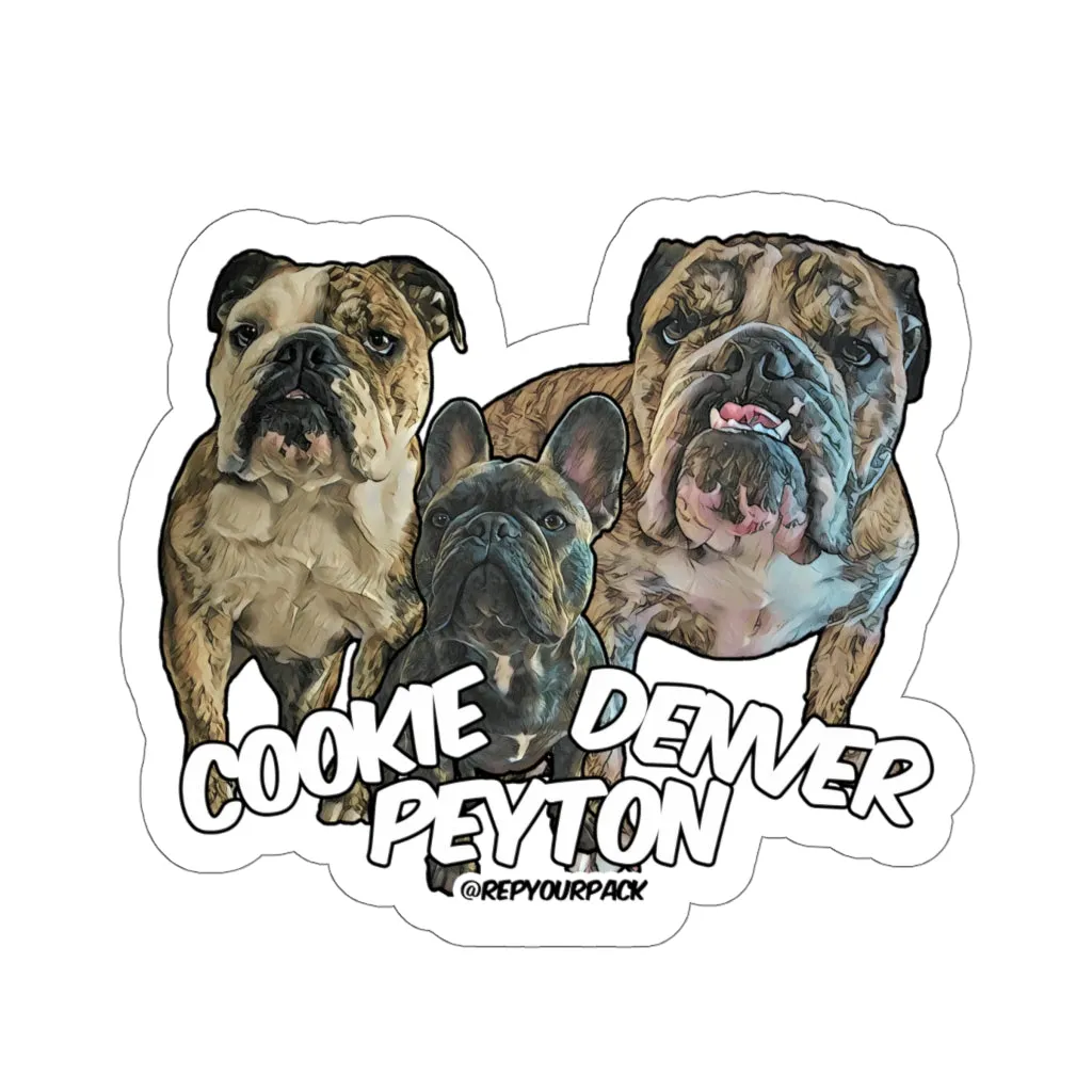 Cookie Denver Peyton 1 Stickers