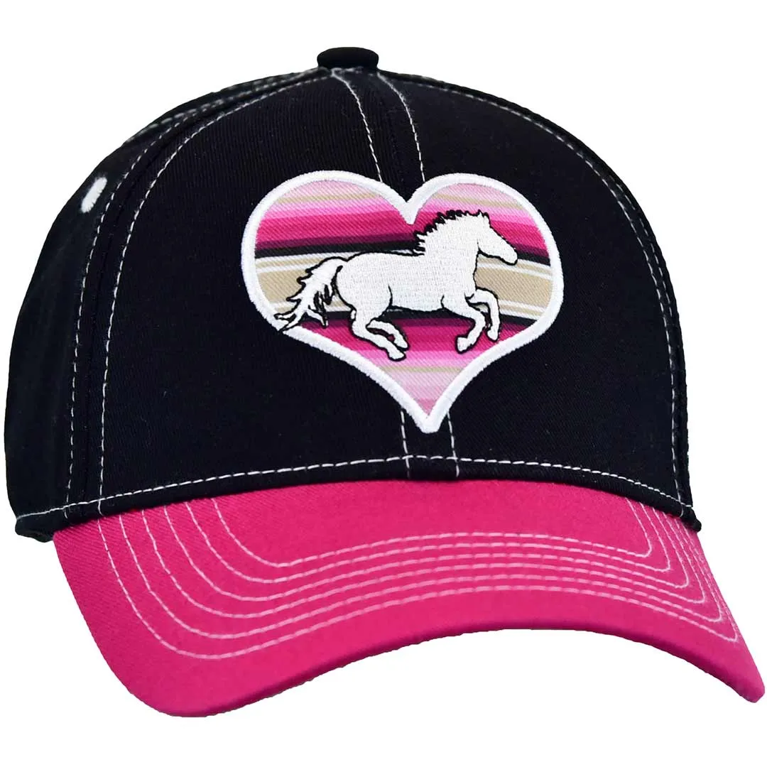 Cowgirl Hardware Toddler Girls' Serape Horse Cap