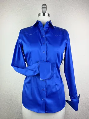 CR Classic Dazzling Blue Cotton Sateen - FINAL SALE