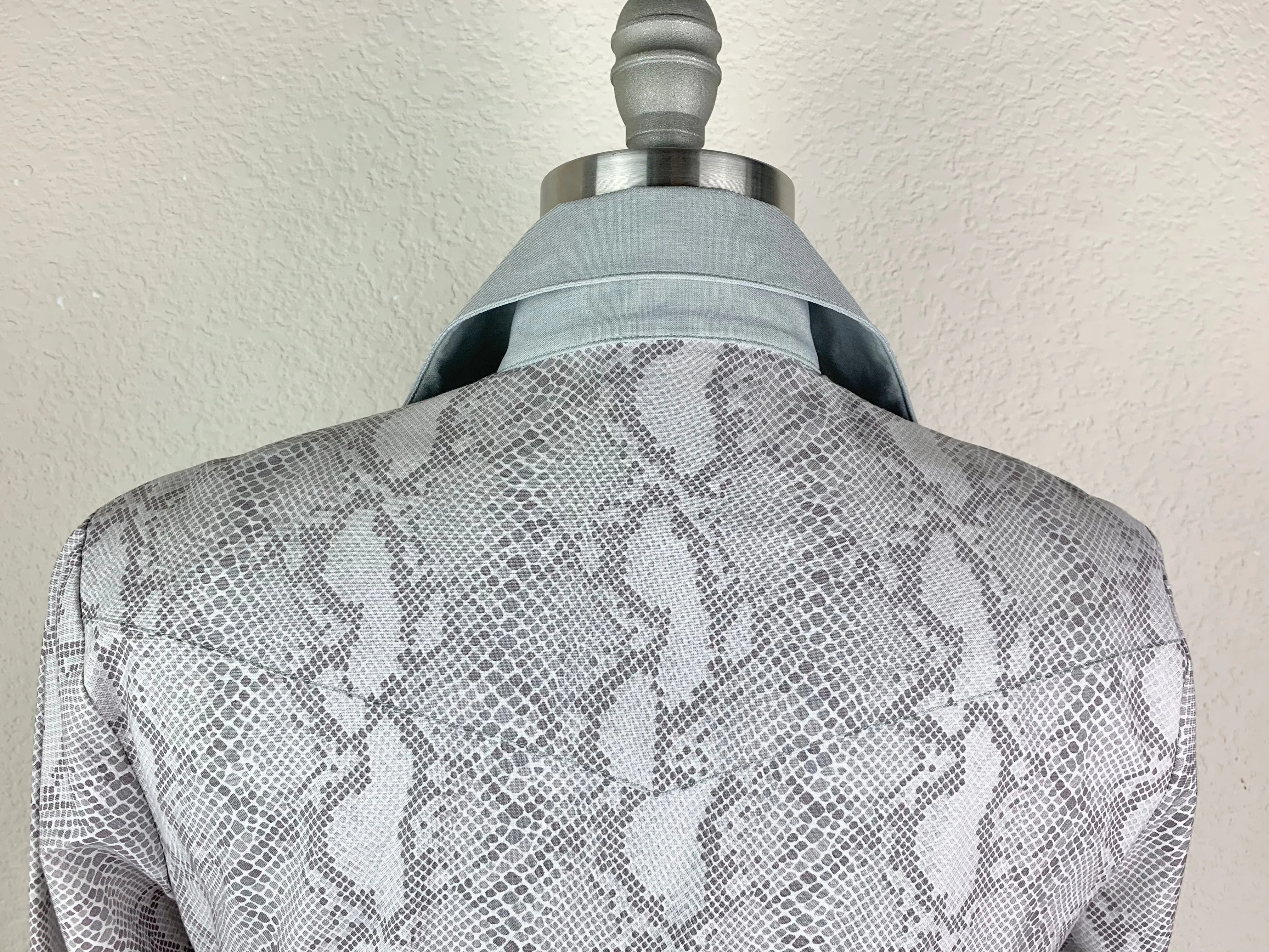 CR Tradition Gray Snakeskin with Light Gray - FINAL SALE