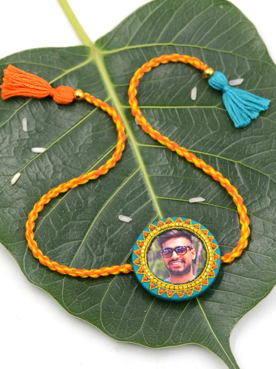 Customised Photo Rakhi (Round)