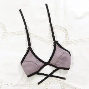 Daphnis Bralette Mauve Jersey