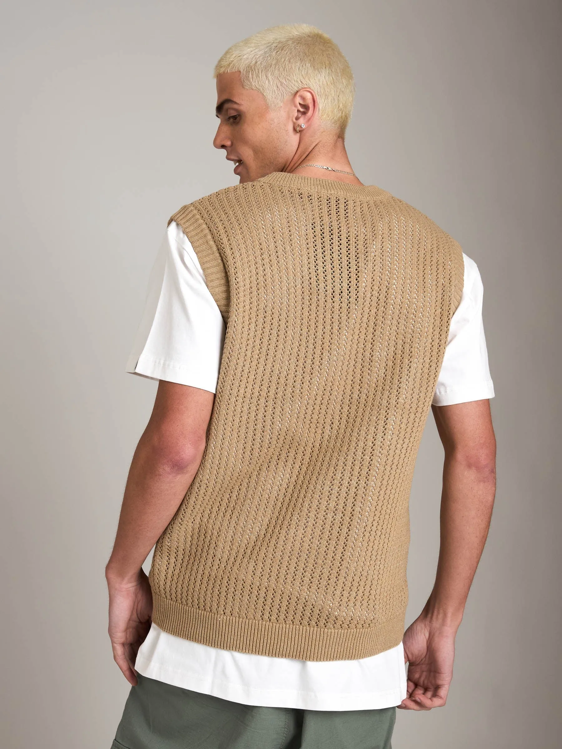 Dax Life V-Neck Knit Vest