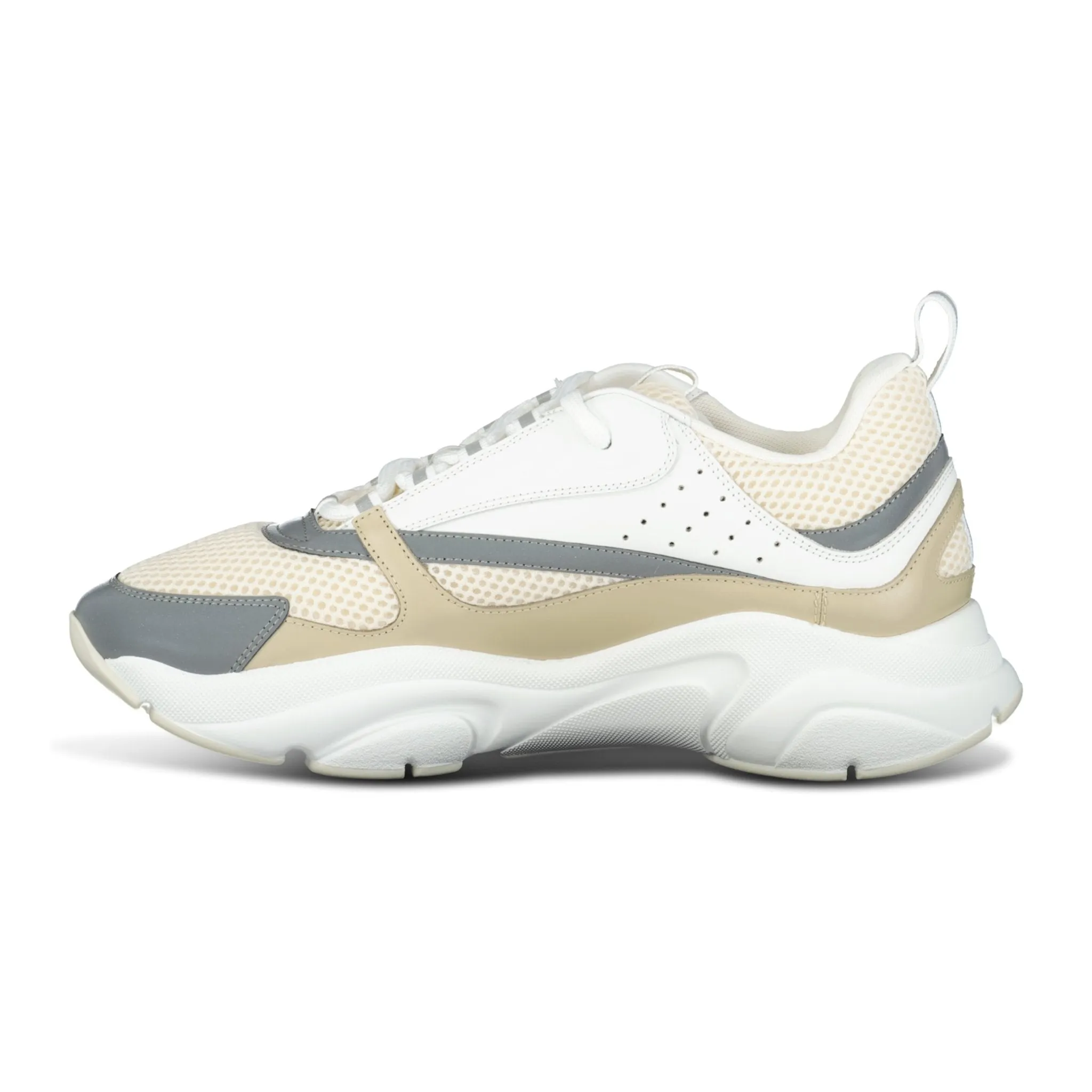 DIOR B22 MESH TRAINER BEIGE & WHITE