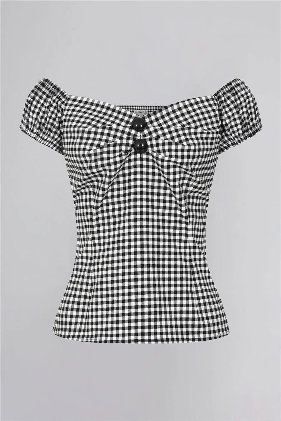 Dolores Gingham top