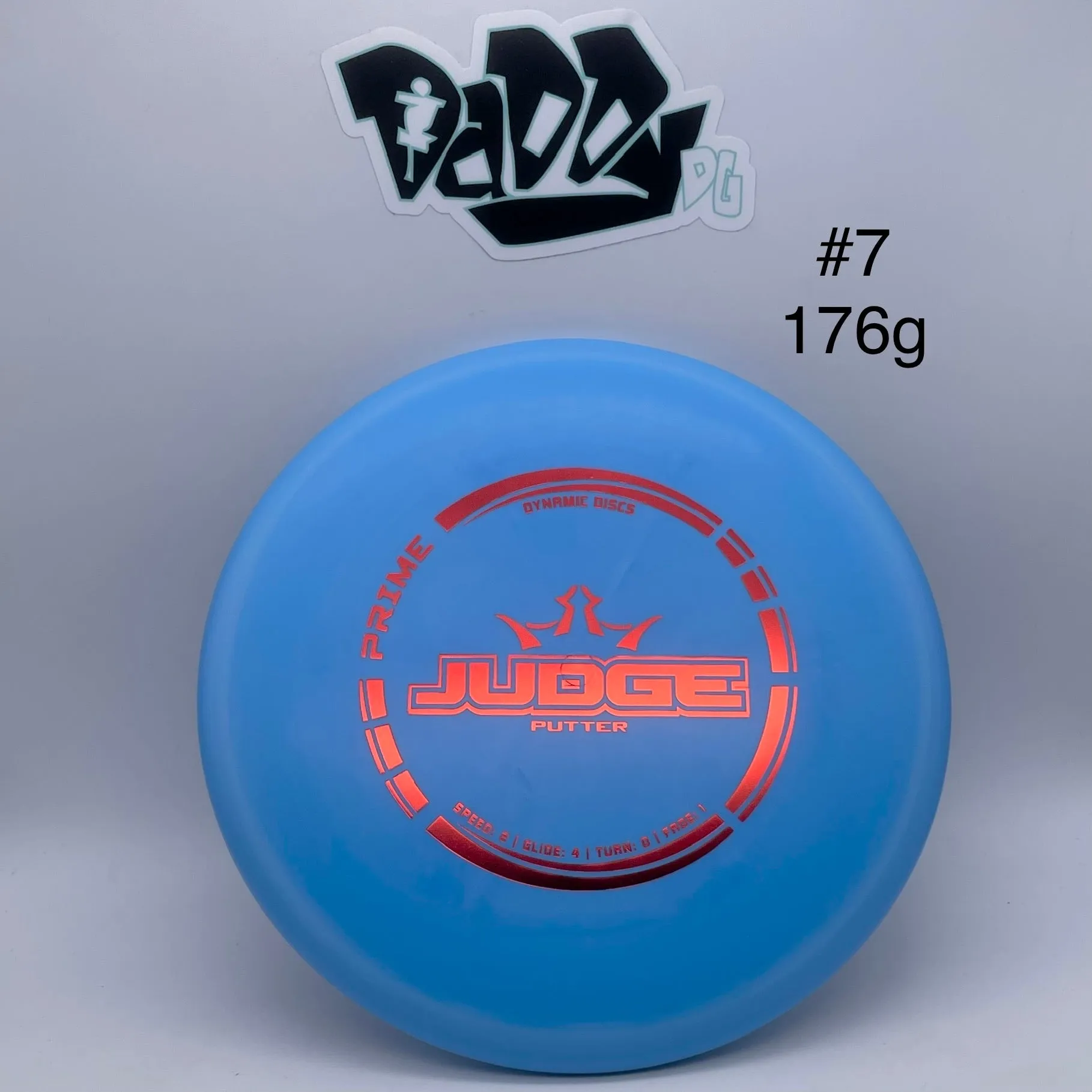 Dynamic Discs Judge Prime Putter