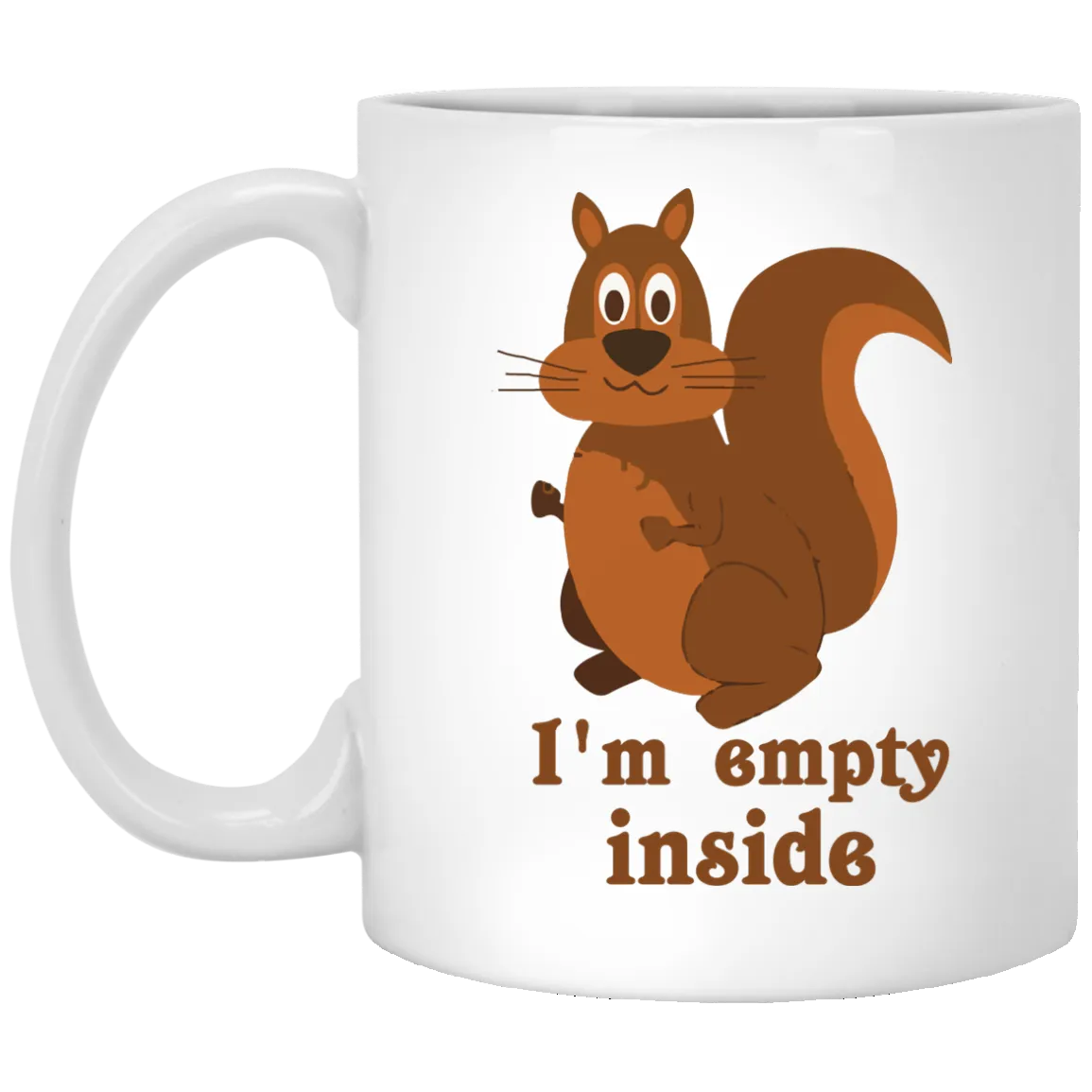 Easter day Rabbit: I'm empty inside mug