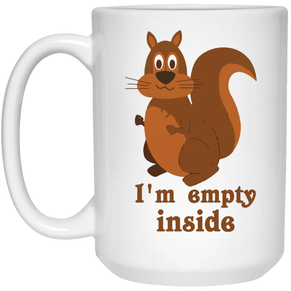 Easter day Rabbit: I'm empty inside mug