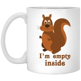 Easter day Rabbit: I'm empty inside mug