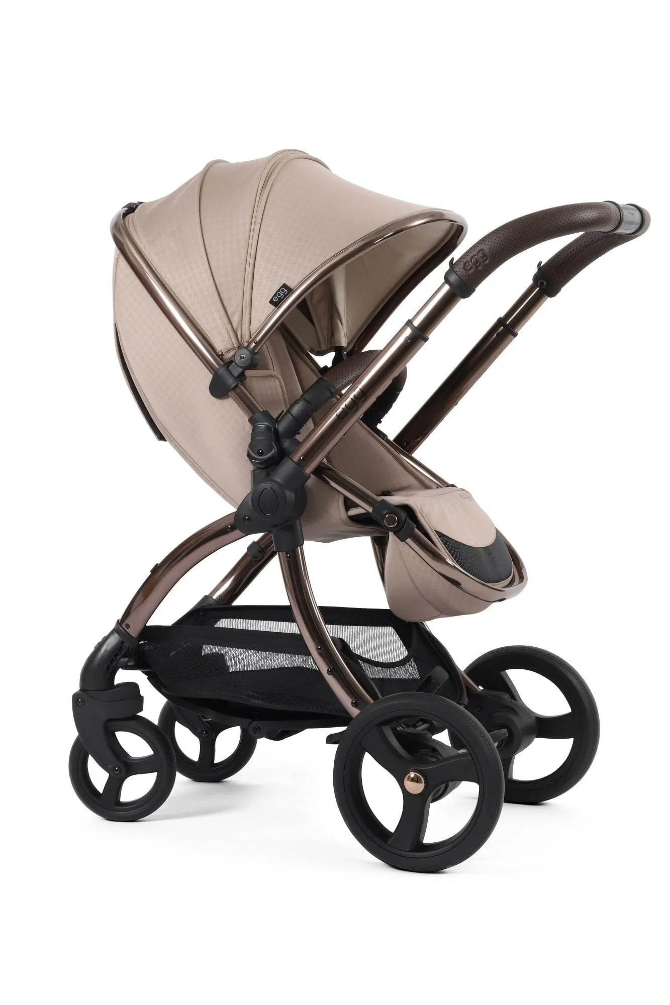 Egg 3 Stroller - Houndstooth Almond