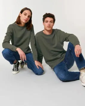 Essential crew neck organic sweatshirt by Stanley Stella