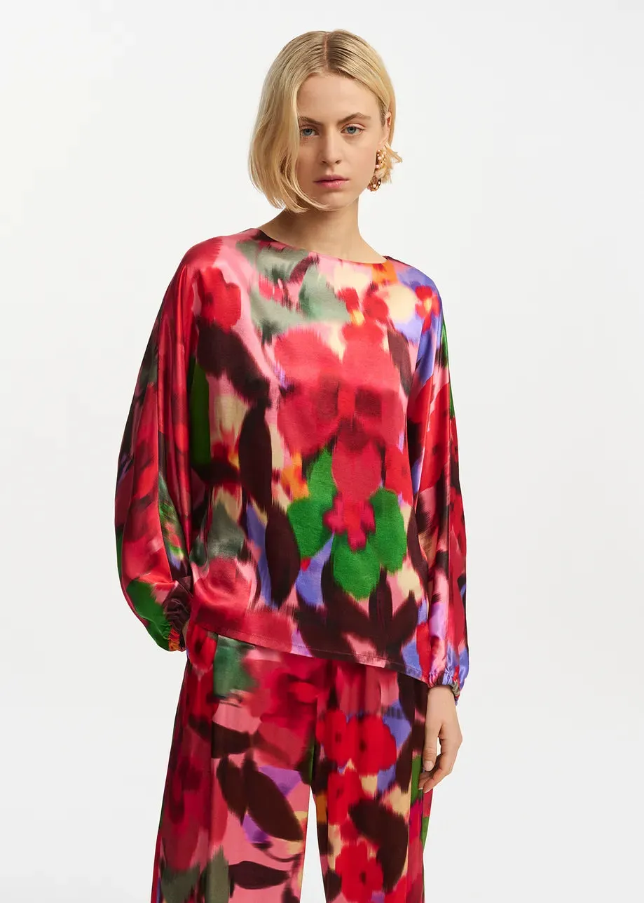 Essentiel Antwerp Forbidden Top in Blurry Floral