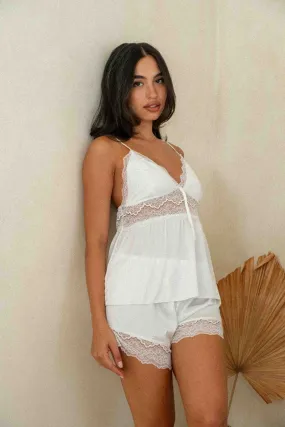 Euroa White Short Set