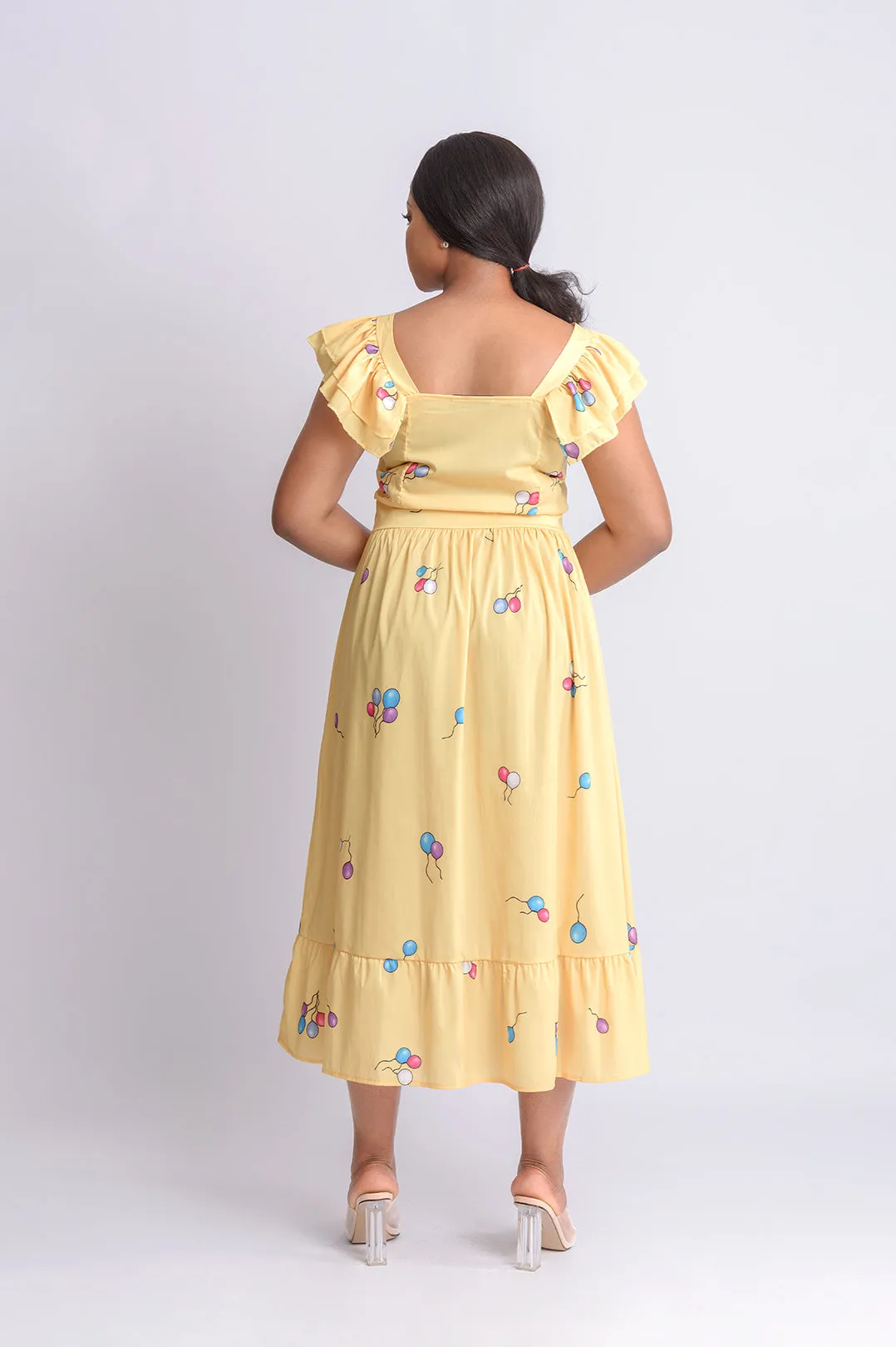 FRANCINE DRESS - YELLOW