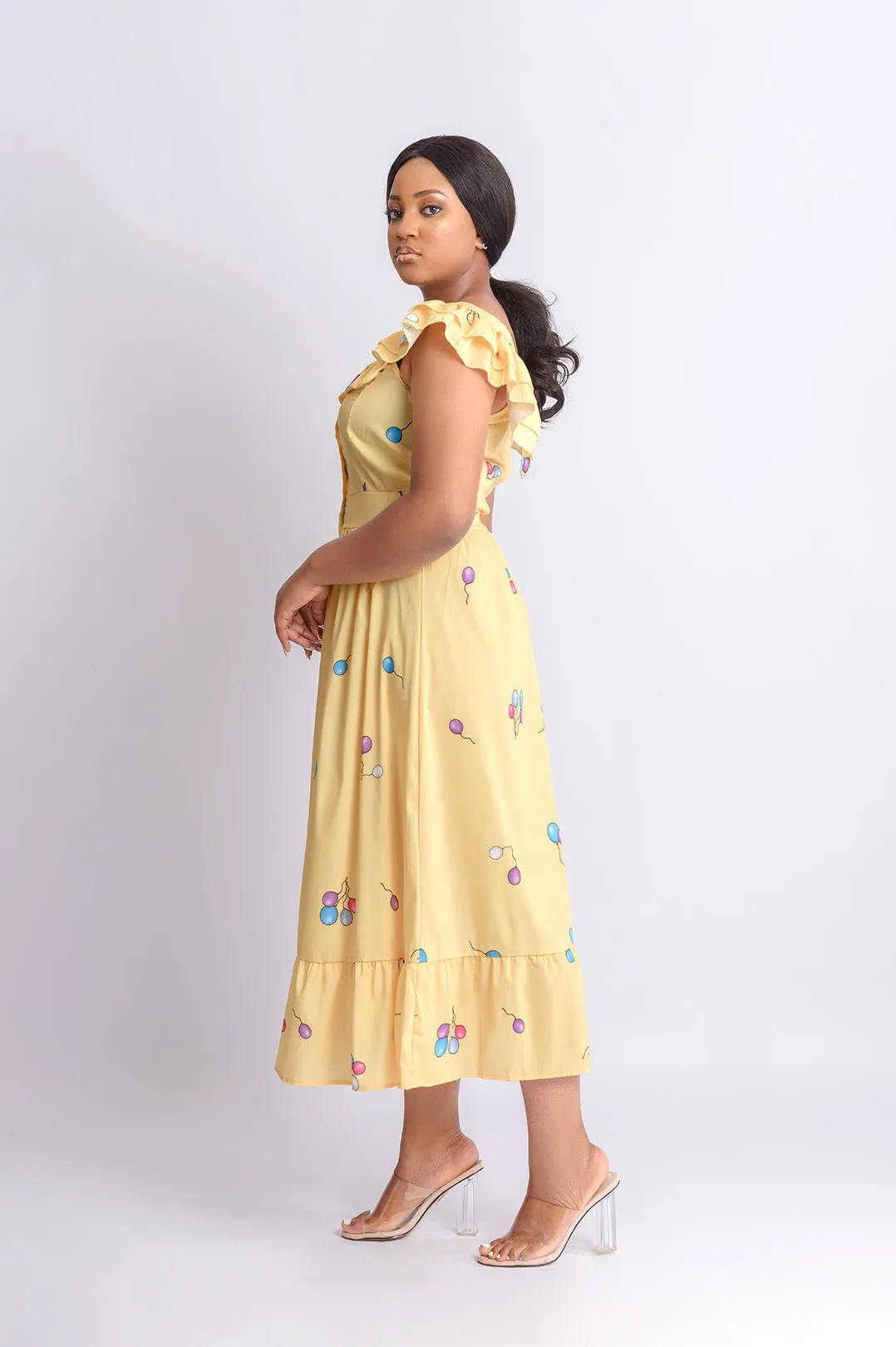 FRANCINE DRESS - YELLOW