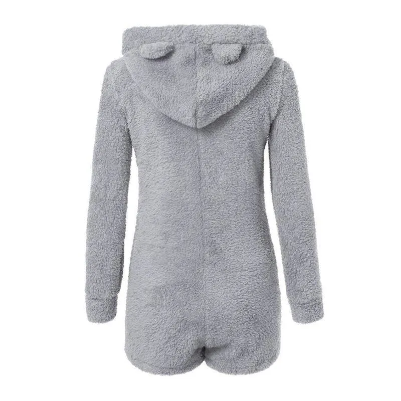 Furry Baby Bear Onesie