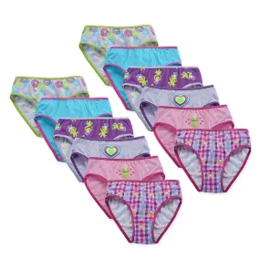 Girls' Cotton Briefs 12-pack | Size 3-8