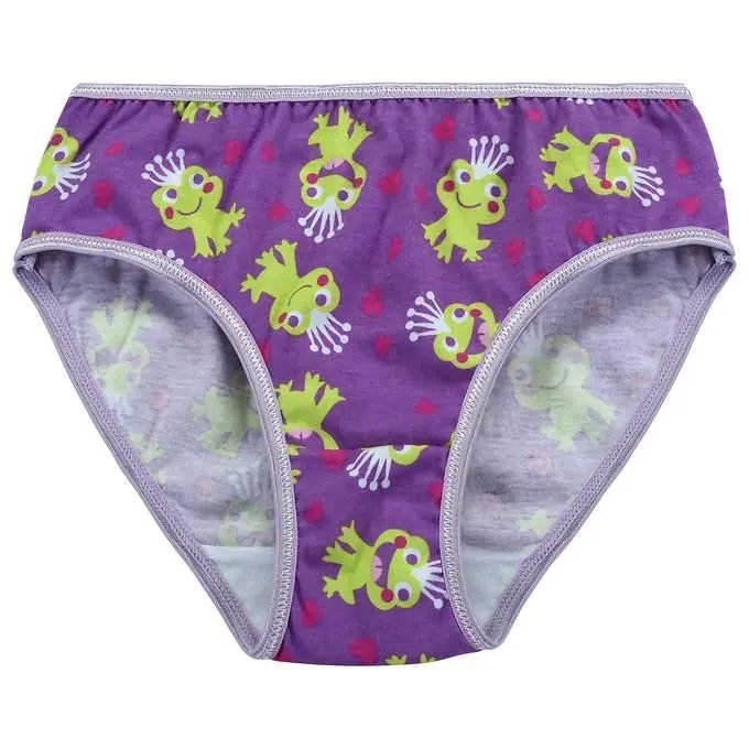 Girls' Cotton Briefs 12-pack | Size 3-8