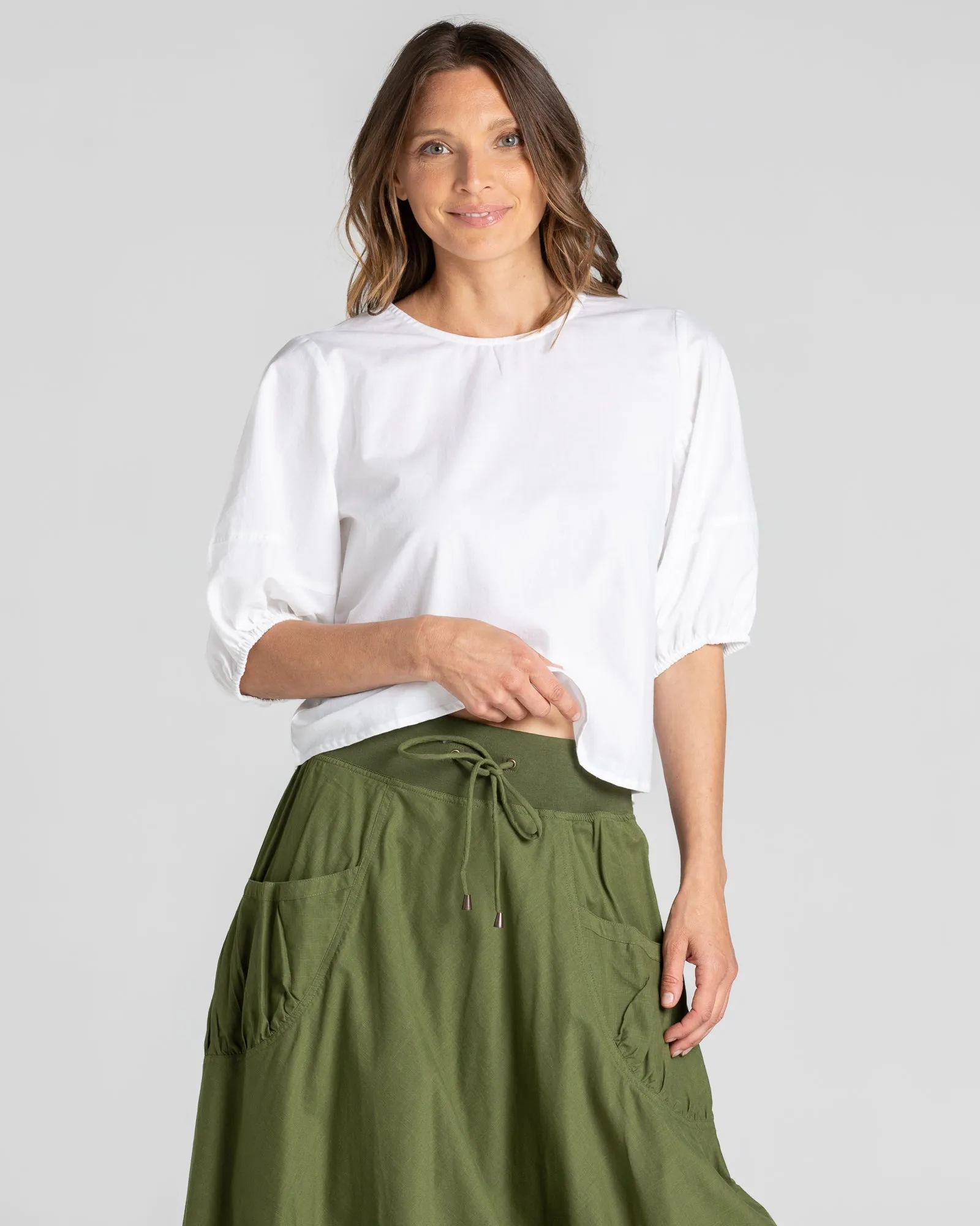 Guru Skirt- Khaki