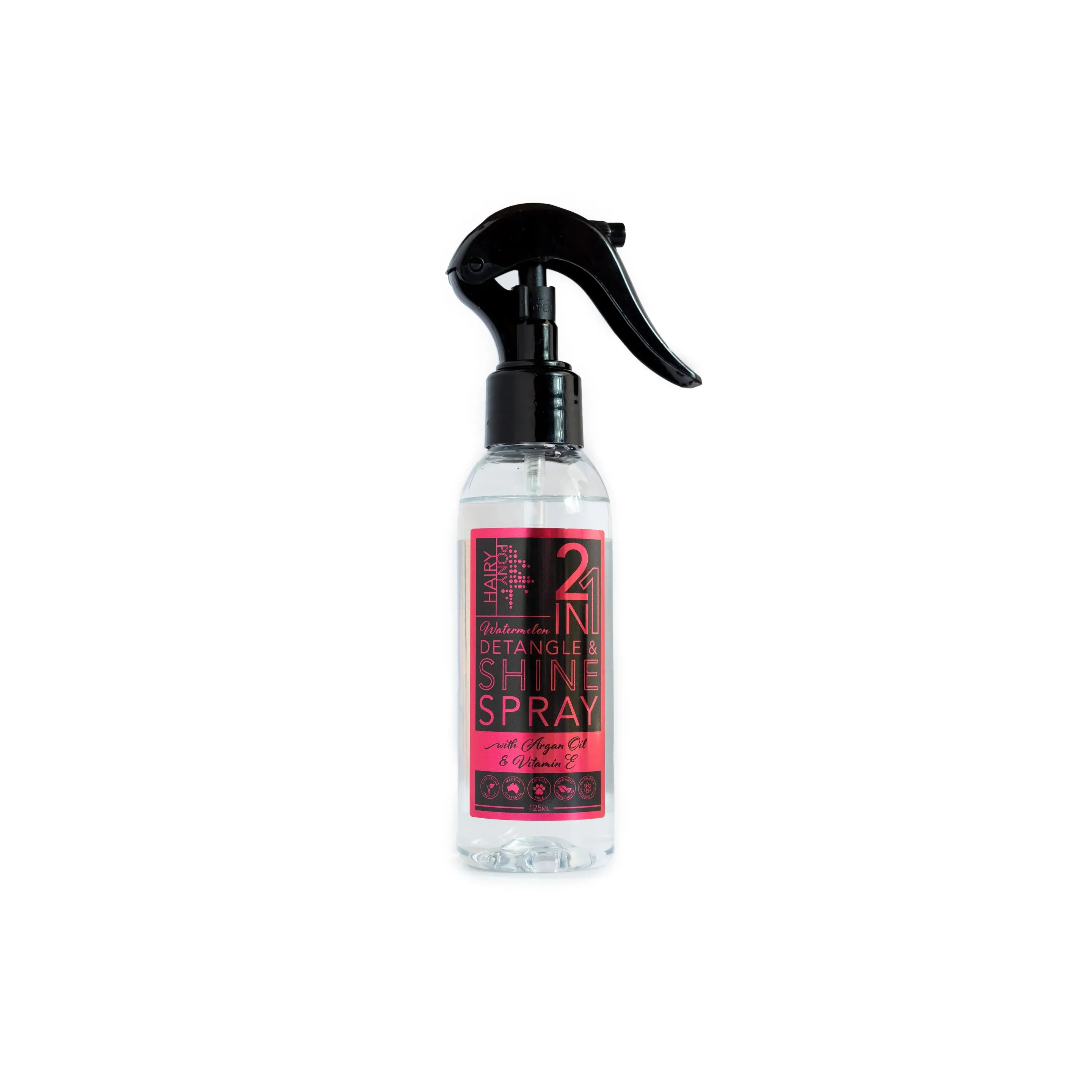 Hairy Pony 2 in 1 Detangle & Shine Spray - Watermelon