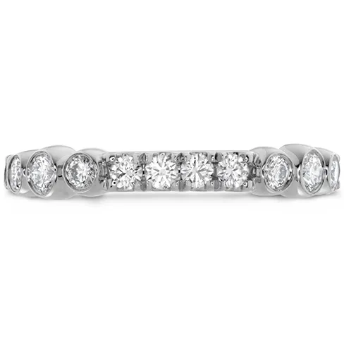 Hearts On Fire Copley Side Bezel Diamond Band