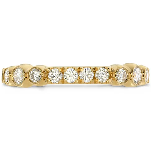 Hearts On Fire Copley Side Bezel Diamond Band