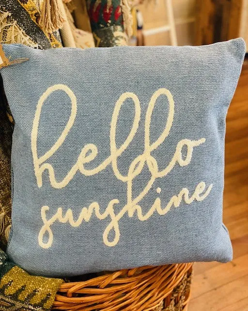 HELLO SUNSHINE PILLOW