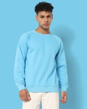 HW Crew Sweatshirt: Turquoise Blue