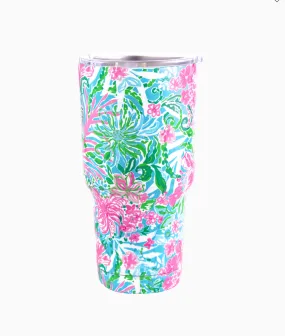 Insulated Tumbler by Lilly Pulitzer - Leaf It Wild