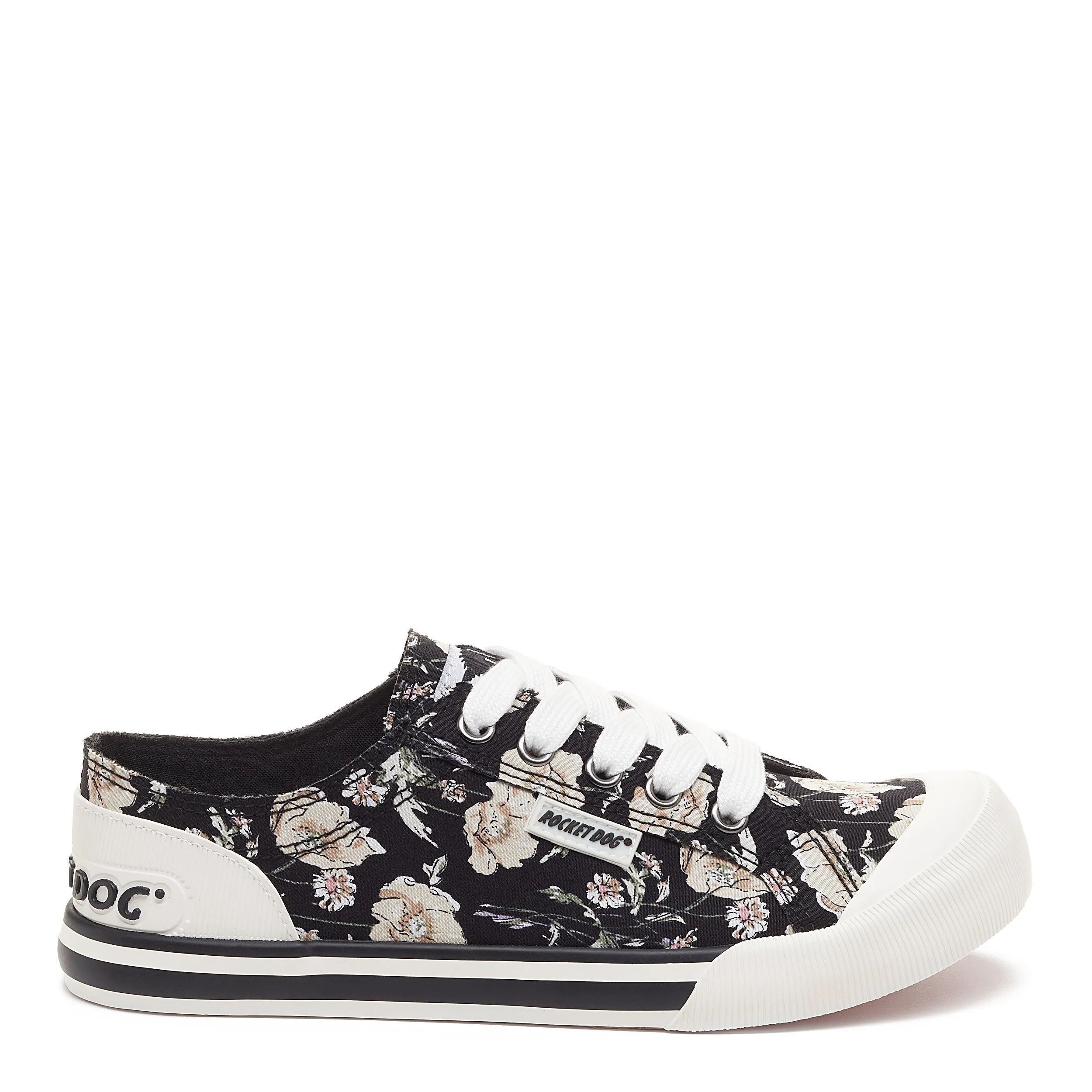 Jazzin Black Bellbrook Rose Trainers