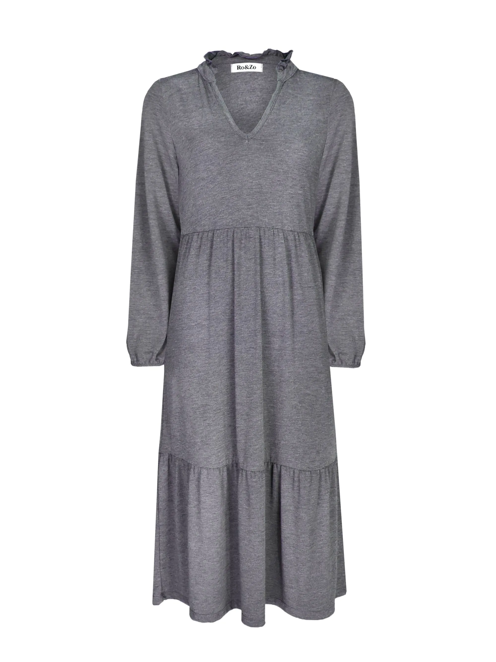 Jersey Tiered Smock Dress