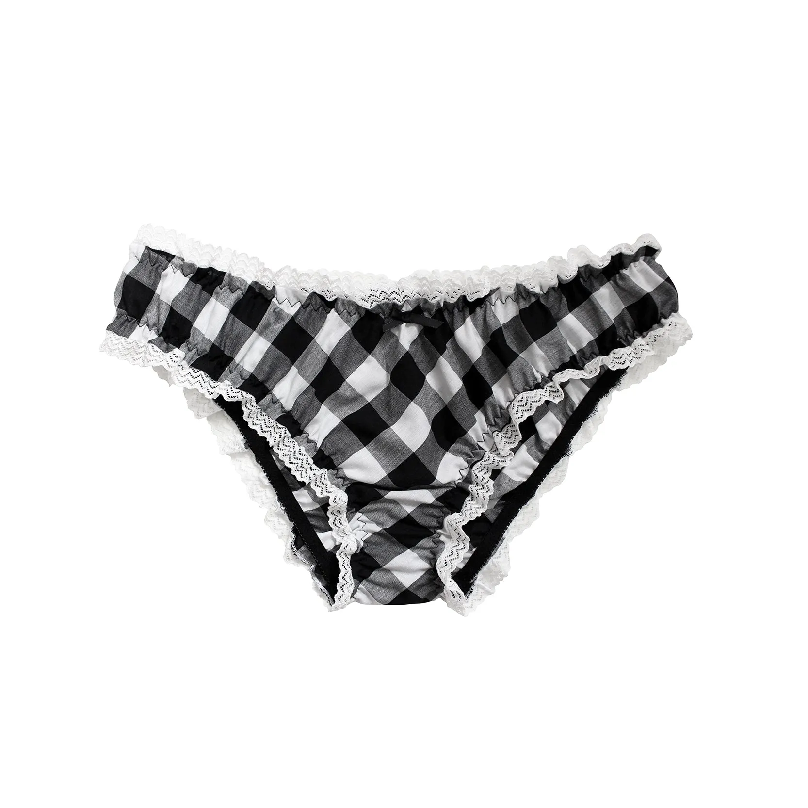 Judith Knickers Black & White Check