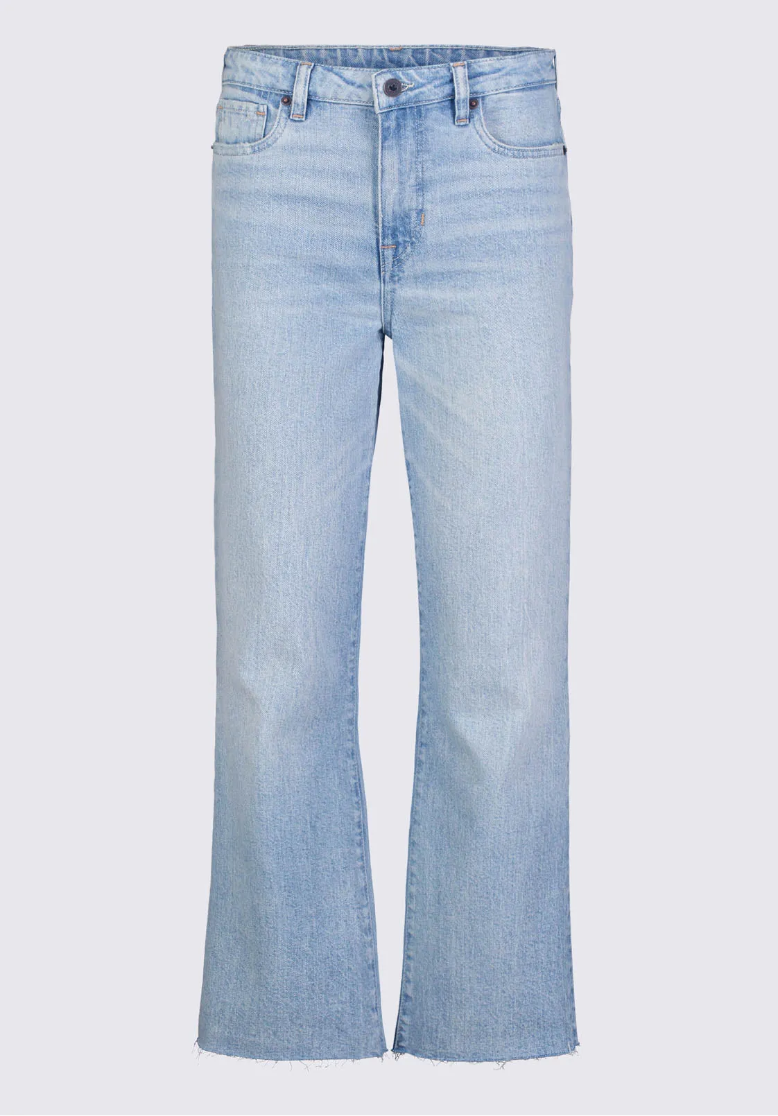 Kick Crop Kim Women's Jeans in Vintage Blue - BL15973