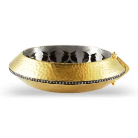 Kurtulan Tapered Gold Cuff Bracelet