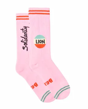 Lion Socks Pink