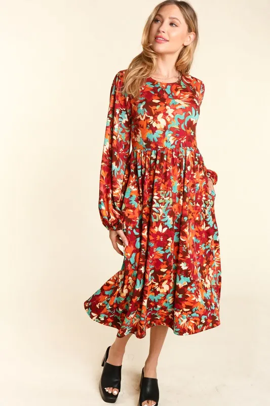 Lovely Landscape Fall Dress