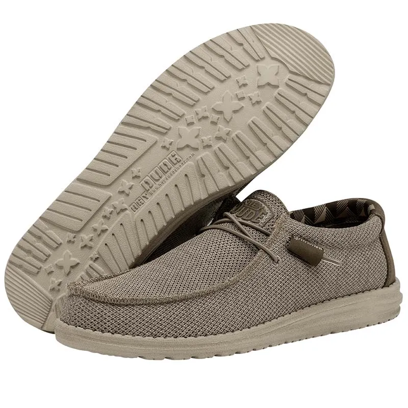 Men's Wally Sox in Beige