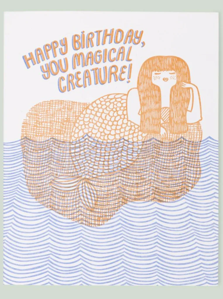 Mermaid Card