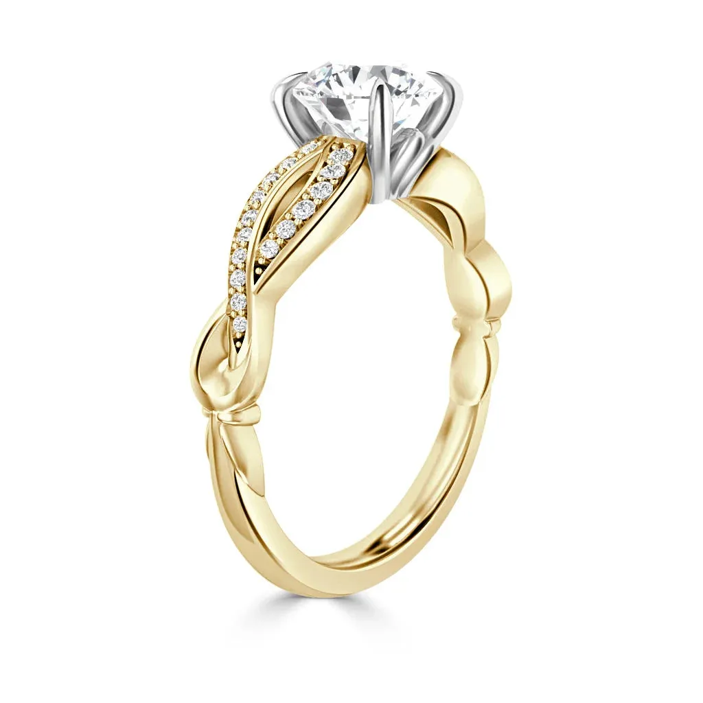 Natalie - 18ct Yellow Gold - Round