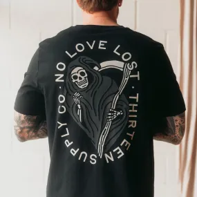 NO LOVE LOST - BLACK UNISEX T-SHIRT