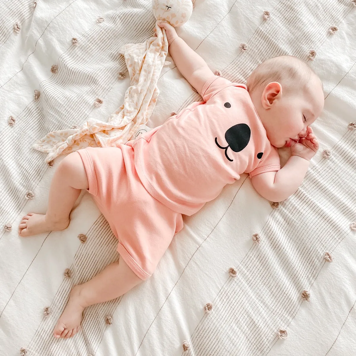 Organic Baby Pink Koala Set