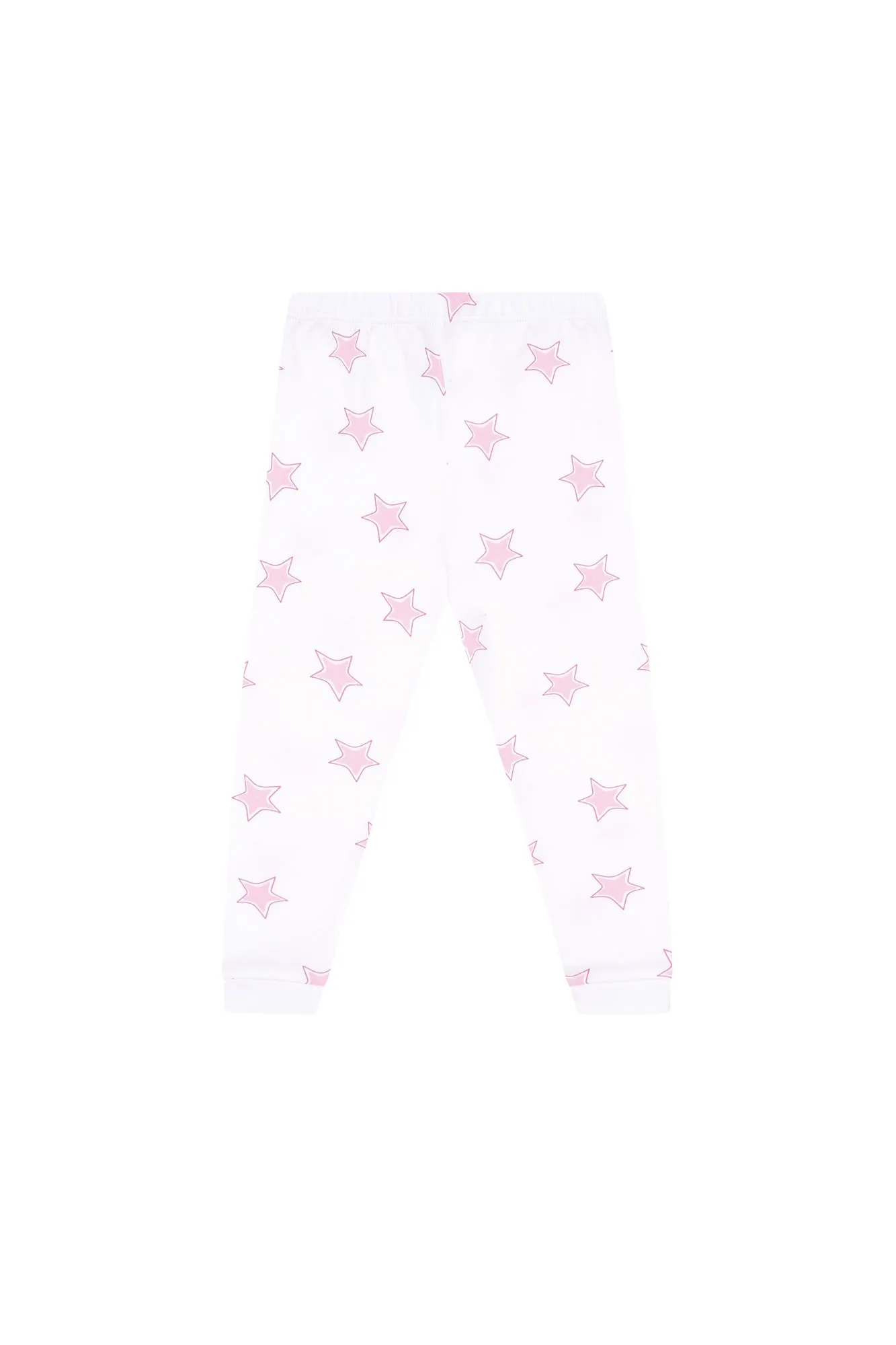 Pink Stars Print Pajama