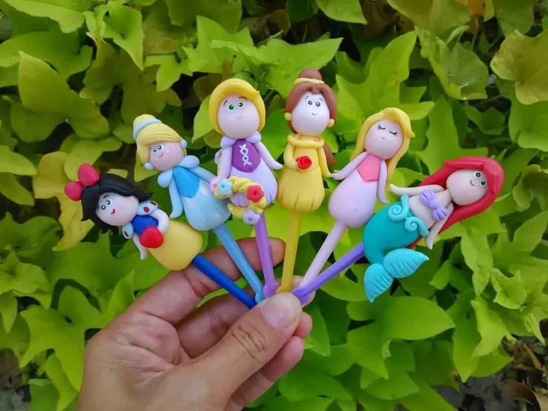 Princess Handmade Food Picks (set 1)