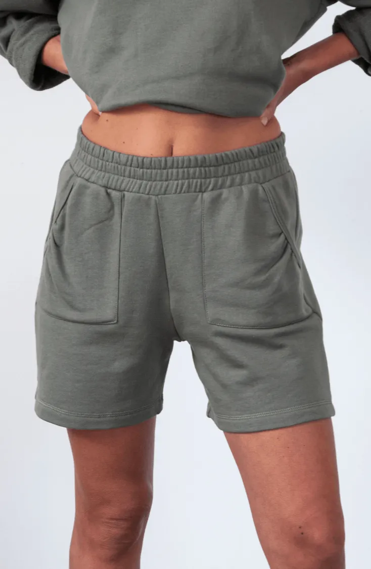 Puff Shorts Khaki