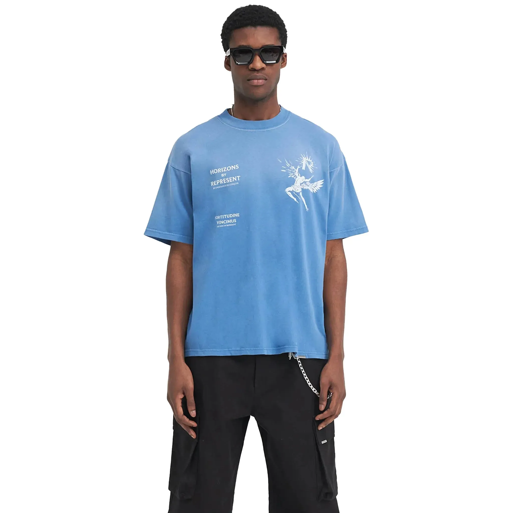 Represent Icarus Sky Blue T Shirt