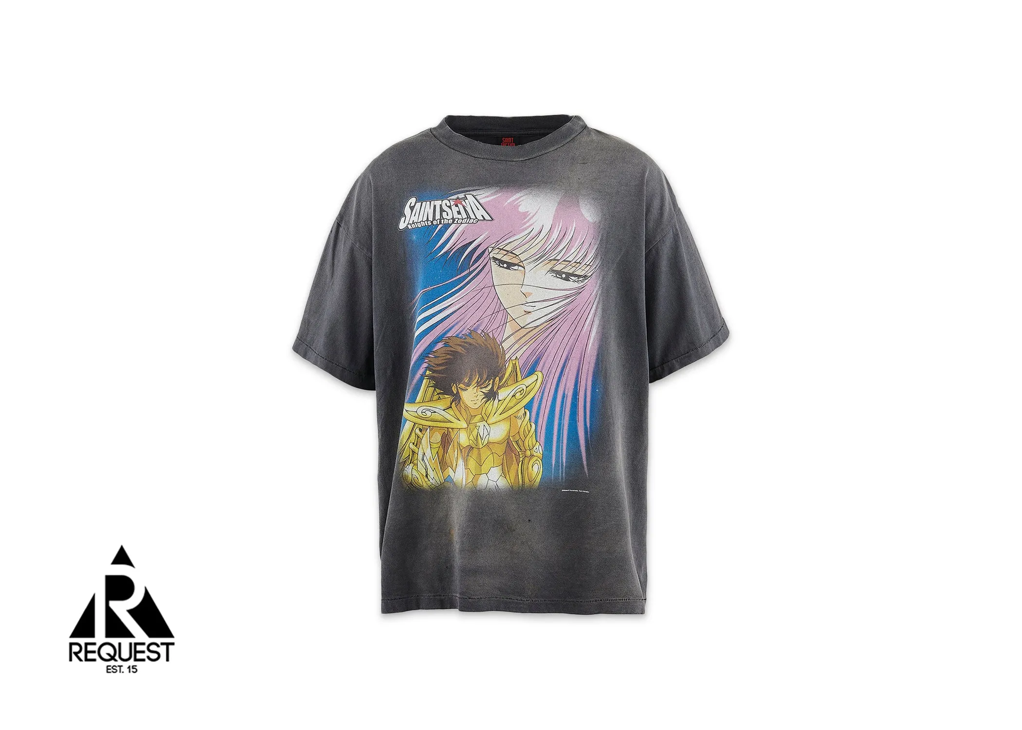 Saint Michael x Saint Seiya Tee Vintage Black